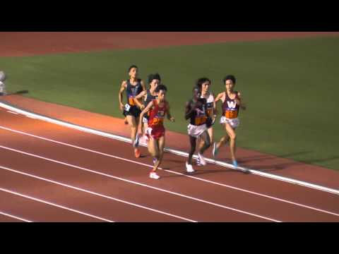 陸上 インカレ Men 5000m 決勝Final 第82回日本学生陸上競技 2013.9.7