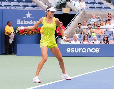 Day 8 - Ana Ivanovic (SRB) v Tsvetana Pironkova (BUL) - US Open 2012 USTA Billie Jean King National Tennis Center New York City, USA - September 3, 2012