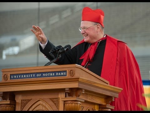 Commencement 2013: Cardinal Dolan delivers the Commencement Address