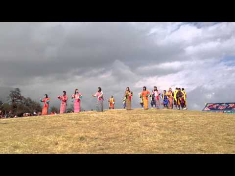 Bhutanese song at Dochula Tshechu, Thimphu, 2013