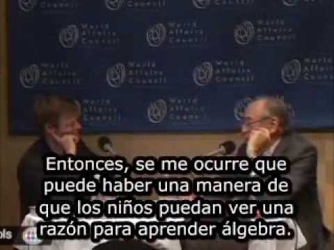 Alvin Toffler Sobre Educacion (Subtitulado)