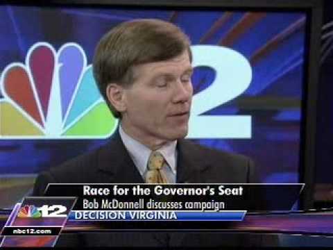 NBC12 Decision Virginia First at 4 interview with Bob McDonnell