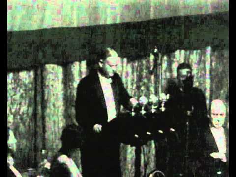 Herbert Hoover making last speech as President