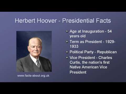 President Herbert Hoover Biography