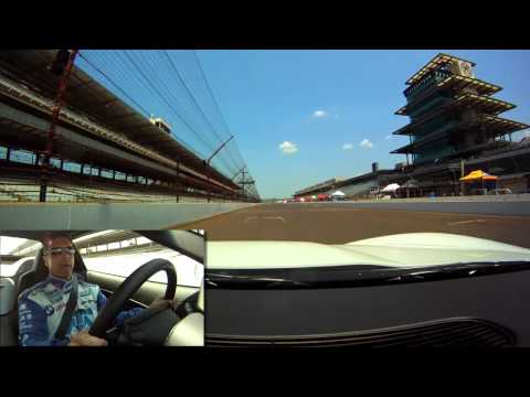 Lap of Indianapolis Motor Speedway with Scott Pruett