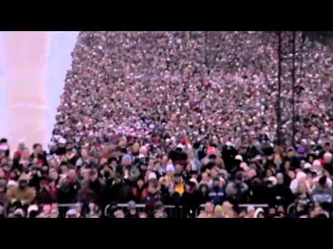 President Obama at the Lincoln Memorial Concert: January 18, 2009