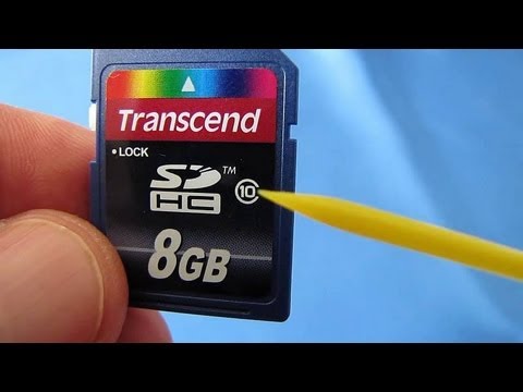 SD SDHC Card Problems and Fixes (Card Locked, Card Error, No Memory Card, Format Card)