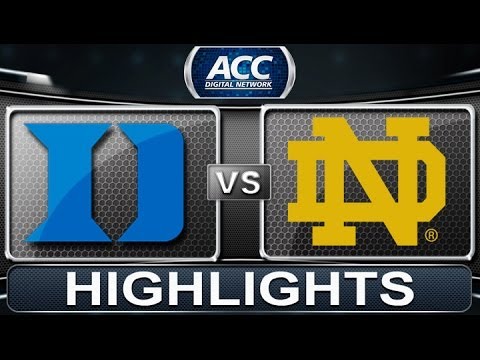 Duke vs Notre Dame | 2014 ACC Basketball Highlights