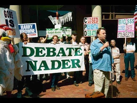 Michael Moore & Phil Donahue: Ralph Nader Presidential Campaign Rally - Green Party (2000)