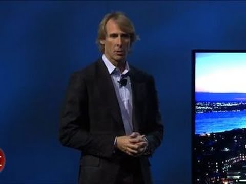 Michael Bay quits Samsung's press conference