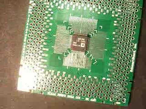 Hand Soldering a .5mm QFP Chip With SchmartBoard|ez