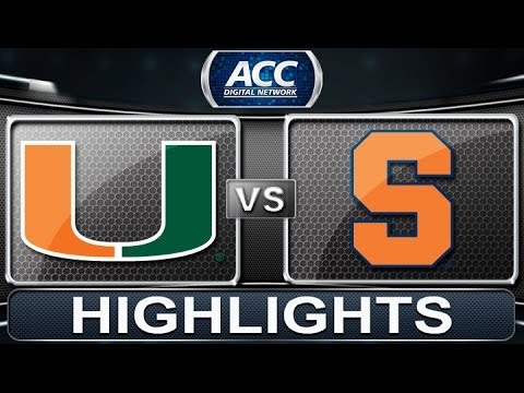 Miami vs Syracuse | 2014 ACC Basketball Highlights