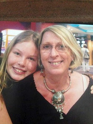 Noelene Bischoff, 54, and her daughter, Yvan Jeana Yuri Bischoff.