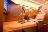 Etihad's 'Pearl' business class has probably the most stylish cabin in the air. 