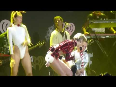 Miley Cyrus live at KIIS FM Jingle Ball 2013 - Get it right