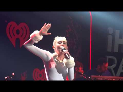 Miley Cyrus Wrecking Ball live at Jingle Ball