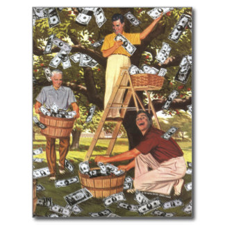 Money Tree Postcard