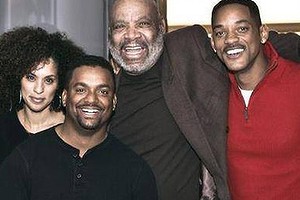 Will Smith's with the late James Avery and Fresh Prince of Bel Air co-stars.