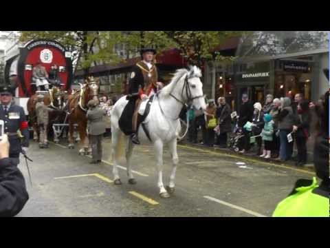 LONDON LORD MAYOR'S PARADE 2012 ON 10/11/12 PART 1