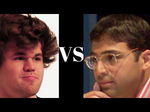 Magnus Carlsen vs Vishy Anand - (Rapid) 2008 - English Opening (A20)