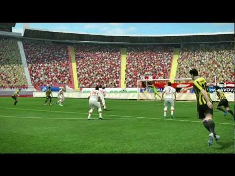 PES 2013 AMAZING GOAL by Gabulov (FC Alania Vladikavkaz vs VfB Stuttgart)