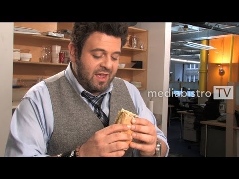 Adam Richman Makes His Favorite Sandwich