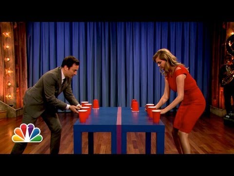 Kate Upton Is a Flip Cup Pro