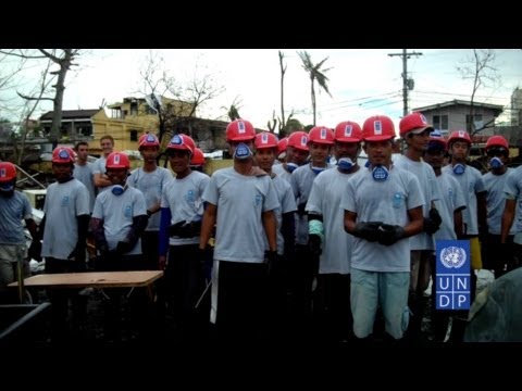 UNDP Launches Cash-for-Work Programme for Destroyed Communities in the Philippines