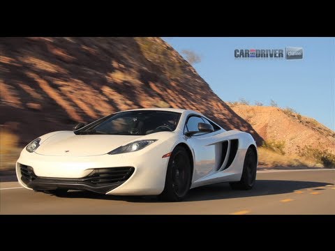 McLaren MP4-12C Road Trip - CAR and DRIVER