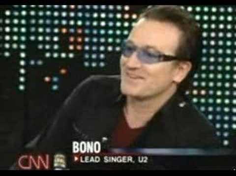 Larry King interviews Bono Part 2