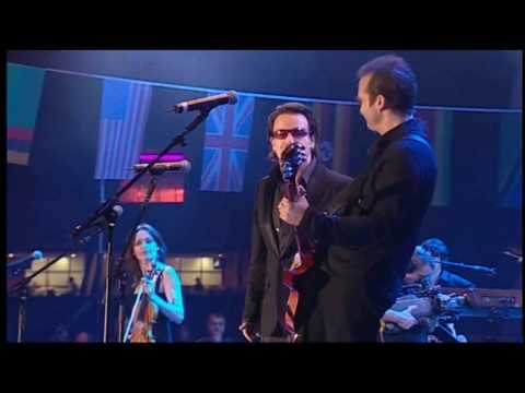 The Corrs & Bono - When the Stars Go Blue (Live 8)