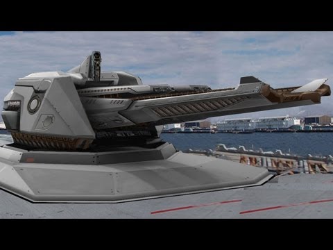 MACH 10 Rail Gun Prototype build by European BAE for US Navy