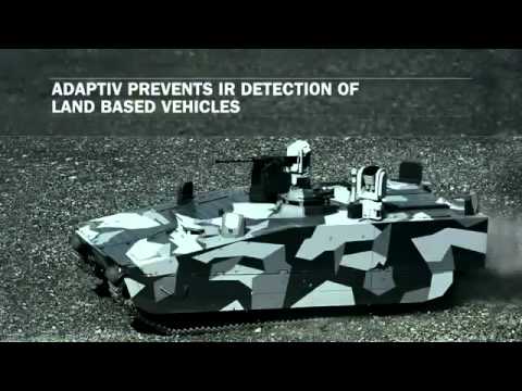 BAE Systems Adaptiv Technology - Invisible Military Vehicles