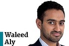 Waleed Aly dinkus.