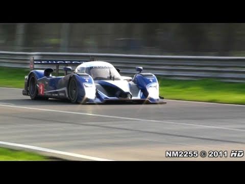 Peugeot 908 HDI FAP LMP1 Test on the Track