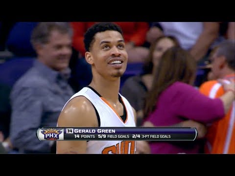 Gerald Green Full Highlights 2014.01.04 vs Bucks - 24 Pts, 5 Stls, 2 Windmills