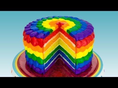 Rainbow Cake: How to Make