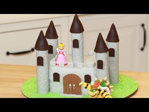 HOW TO MAKE A CASTLE CAKE - NERDY NUMMIES