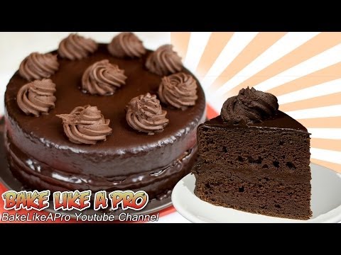 Chocolate Mousse Cake Recipe !