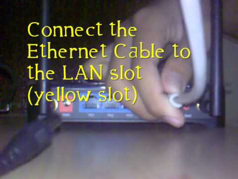 How to set-up a wireless router (CD-R King brand)