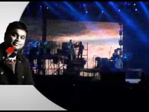 Sandesh News - A R Rahman performing at RahmanIshq Concert, Ahmedabad (Part 1)