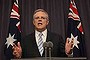 Immigration Minister Scott Morrison addresses the media during a press conference at Parliament House in Canberra on Wednesday 4 December 2013. Photo: Alex Ellinghauseni