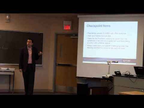 2013-02-21 Kaplan Constitutional Law Lecture