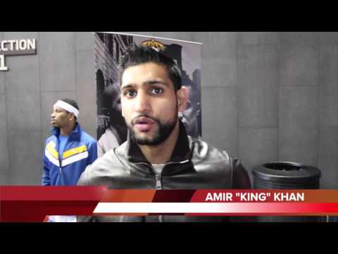 AMIR KHAN TALKS MAY 4TH VS FLOYD MAYWEATHER