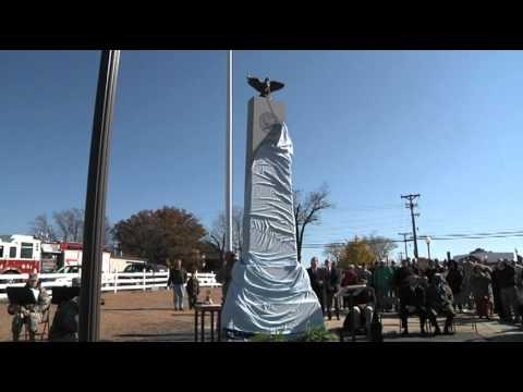 RAW VIDEO: Blackstone Rotary dedicates monument to Fort Pickett, veterans