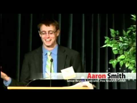 Aaron Smith from the Pew Research Center talks about digital communication pt. 2