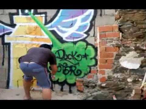 graffiti el salvador  DUCK Y STAR