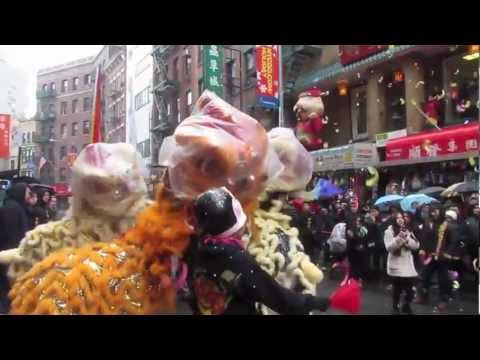 Chinatown, NYC: Chinese Lunar New Year 2012 - Opening Ceremonies