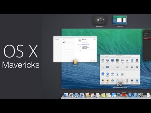 OS X Mavericks Demo