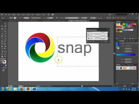 Adobe Illustrator CS6 Creating a Logo with Pathfinder Tutorial